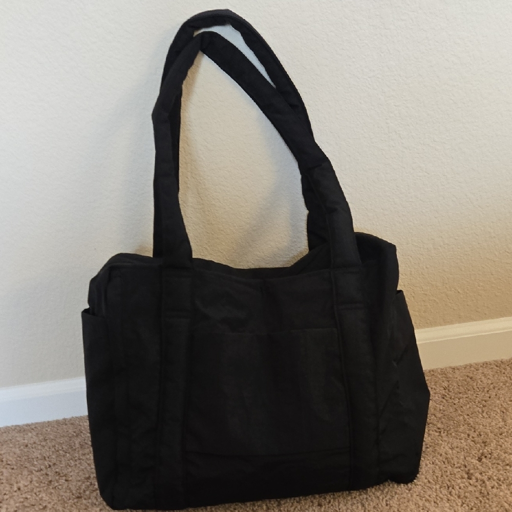 BAGGU Black Cloud Small Carry On